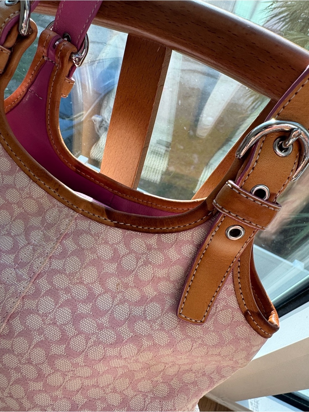 Coach Soho Vintage Pink Shoulder Bag with COA - Picture 5 of 12